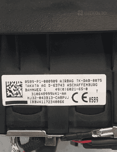 RANGE ROVER EVOQUE L538 LIFT KIEROWNICA MULTIFUKCYJNA SKÓRA ŁOPATKI AIRBAG PODUSZKA POWIETRZNA KOMPLETNA ORYGINAŁ 19