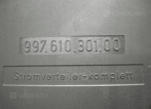 Porsche 911 997 skrzynka obudowa bezpieczników 7