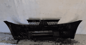 Zderzak przód przedni do renault clio 2 ii hb NV676 czarny halogeny 5