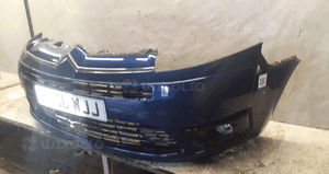 } ZDERZAK PRZÓD PRZEDNI DO CITROEN C4 GRAND PICASSO EGED GRANAT GRANATOWY HALOGENY 3