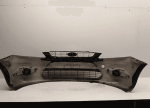Zderzak przód przedni do ford focus MK2 ii lift fl F3 czarny halogeny 5