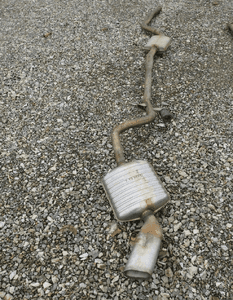 Bmw E90 E92 tłumik wydech końcowy 7793620 7793237 1