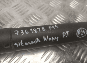 Bmw F15 siłownik teleskop klapy prawy 7361878 12