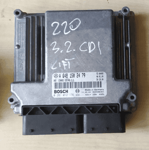 MERCEDES S 220 320 CDI om 648 komputer 6481502479 silnika sterownik 0281012176