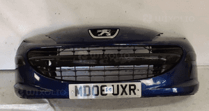 } ZDERZAK PRZÓD PRZEDNI PEUGEOT 207 EGE EGED GRANAT GRANATOWY DO MALOWANIA ! 1