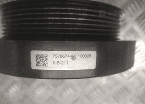 Bmw F10 E90 koło pasowe wału 7576674 11