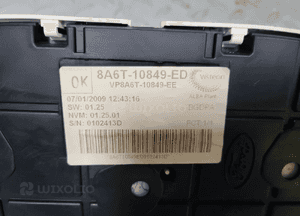 KOMPUTER STEROWNIK Silnika 1,4 16V benzyna SPJA Ford Fiesta Mk7 VII 8V2112A650TF 8