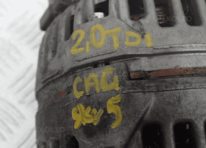 ALTERNATOR VW, AUDI, SEAT, SKODA 03G 903 016E 140A 2.O TDI CAG DOSTĘPNE 2 SZTUKI 6