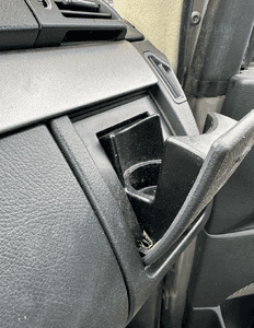 MERCEDES 639 viano vito cup holder uchwyt na napoje czarny szary 6