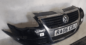 * ZDERZAK PRZÓD RPZEDNI DO VW VOLKSWAGEN PASSAT B6 LC9Z CZARNY 2
