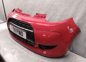 Zderzak przód citroen C1 lift fl vtr kjh czerwony 3