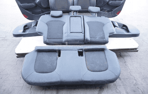 FOTELE SIEDZENIA GRZANE PRZÓD TYŁ PÓŁ SKÓRA HYUNDAI IX35 I 2