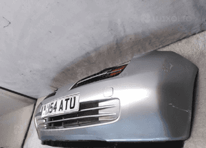 ^ ZDERZAK PRZÓD PRZEDNI DO NISSAN MICRA K12 KL0K SREBRNY 2