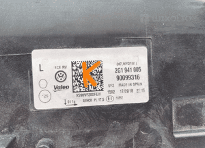 VW POLO 2G LAMPA LEWA 17- 4