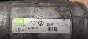 Rozrusznik starter silnika Renault Espace 2.2 DCI 8200237594 6