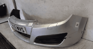 $ ZDERZAK PRZÓD PRZEDNI DO OPEL ASTRA H 3 XENON KOD KOLOR Z157 SREBRNY 2