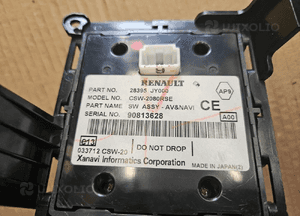 Renault Koleos I panel sterowania nawigacji radia 28395-jy000 2