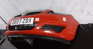 Zderzak przód przedni do opel corsa d Y547 czerwony 3