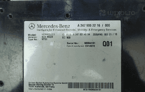 MODUŁ STEROWNIK BLUETOOTH MERCEDES A2479002216 4