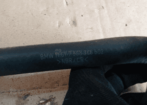 Przewód wąż paliwa rozdzielacz BMW E39 2.5 6751612 7503666 4
