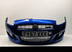 Zderzak przód przedni do fiat bravo ii 2 hb 487/B granat granatowy halogeny 1