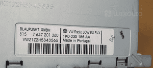 Radio radioodtwarzacz fabryczne VW Passat Touran Golf 1K0035186AA 7