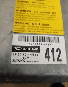 Komplet Airbag Poduszek DAIHATSU YRV 00-05 2
