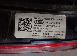 Lampa lampy tył audi A3 led lewa lub prawa 8Y0 6