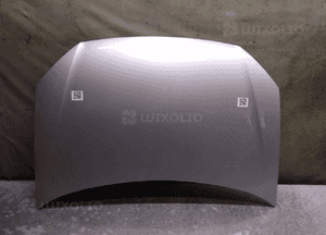 Maska pokrywa silnika vw volkswagen polo 9N3 lift fl LA7W srebrny 1