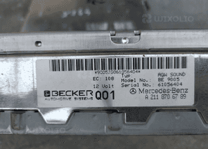 MERCEDES E 211 CLS 219 wzmacniacz AGW BECKER A2118704289 A2118704089 3