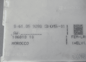 MODUŁ STEROWNIK FEM BMW F20 F30 F36 9288305-01 5