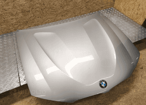 Bmw X3 F25 X4 F26 maska pokrywa silnika 354 titansilber 110 mikronów kpl 4