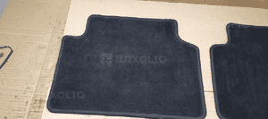 Dywaniki wycieraczki wykładziny tył tylne Jaguar XF X250 2
