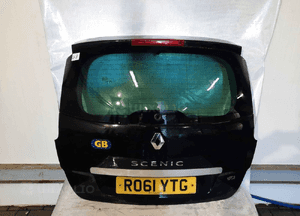 ! KLAPA TYŁ TYLNA BAGAŻNIKA RENAULT GRAND SCENIC 3 III NV676 CZARNY 1