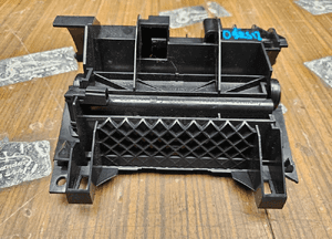 Popielniczka 2 DIN 8E0857951J 03S Klapka Wklad Carbon Srebrna Rybia Luska Audi A4 B6 B7 27