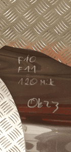 Bmw F10 F11 błotnik prawy przedni 120 mik 15