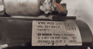 ROZRUSZNIK AUDI A4 B8 A5 8T 2.0 TDI 03L911021E 2