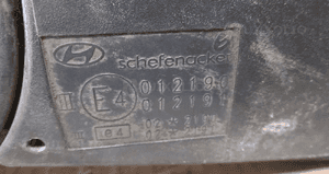 Lusterko lewe manualne hyundai getz czarny mat 3