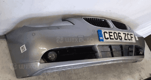^ ZDERZAK PRZÓD PRZEDNI BMW E60 E61 SERIA 5 SILBERGRAU SZARY HALOGENY PDC CZUJNIKI SPRYSKIWACZE LAMP XENON 4