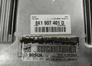 KOMPUTER STEROWNIK SILNIKA AUDI A4 B8 2.7 TDI 8K1907401D 0281014881 2008-13 4