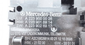 MERCEDES S-KLASA W223 2020- MODUŁ ŁADOWARKA INDUKCYJNA A2239000026 5