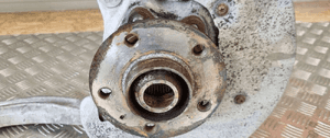 Audi Q5 zwrotnica amortyzator prawy prawa przód 4G0407242C 8K0407696H 11