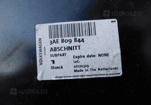 BŁOTNIK PRAWY TYLNY TYŁ VW PASSAT B7 SEDAN 3AE 2