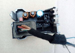 Mercedes W211 rezystor sterownik dmuchawy nawiewu 1