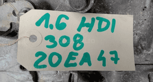 PEUGEOT 308 1.6 HDI skrzynia biegów 20EA47 6