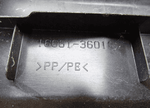 OSŁONA PASA PRZEDNIEGO TOYOTA RAV 4 16681-36010 8