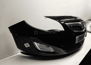 } ZDERZAK PRZÓD PRZEDNI DO OPEL ASTRA J IV Z22C CZARNY HALOGENY 5