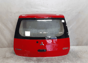 # KLAPA TYŁ TYLNA BAGAŻNIKA MITSUBISHI COLT VI 6 5D 5DRZWI Z30 P04 CZERWONA ZMIANA LOKALIZACJI !!!! DO MALOWANIA 1