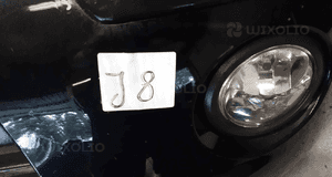 Zderzak przód przedni do hyundai I10 czarny ml halogeny 2