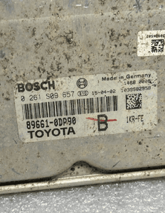 KOMPUTER SILNIKA TOYOTA YARIS 89661-0DP90 ORG FV 2